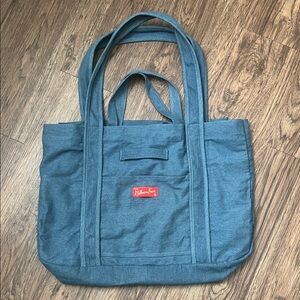 Ballerina Farm Market Tote Bag - Denim